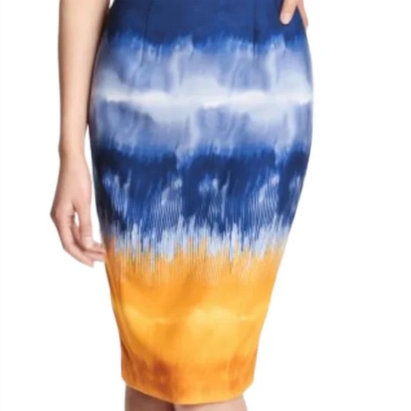 H&M Ombré Blue and Yellow Dress NWT - Picture 3 of 6